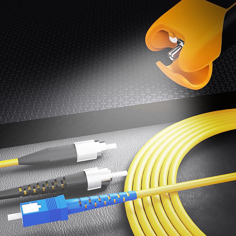 Optical Power Meter G10 High Precision Rechargeable Battery Ftth Fiber Optic Power Meter With Flash Light Opm Fc/Sc/St