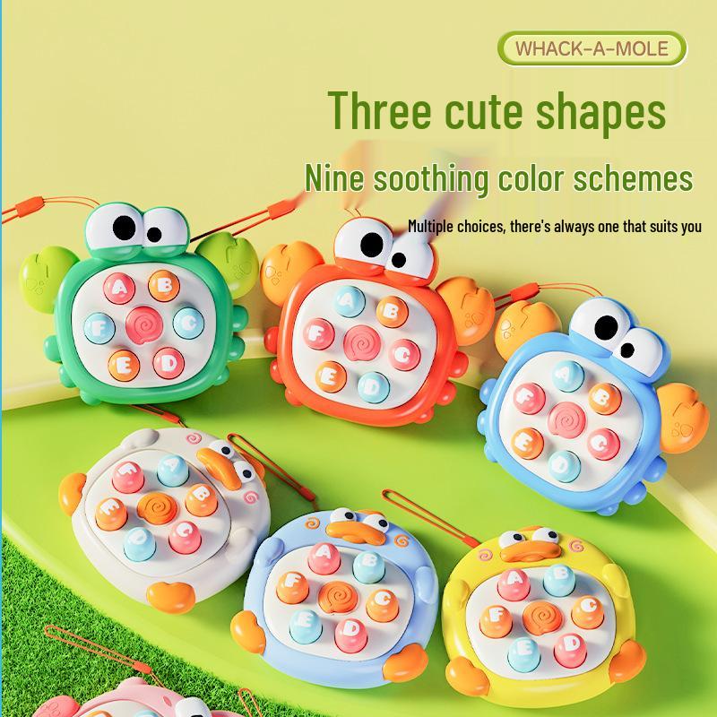 Interactive Whack-a-Mole Puzzle Toy for Early Childhood Development