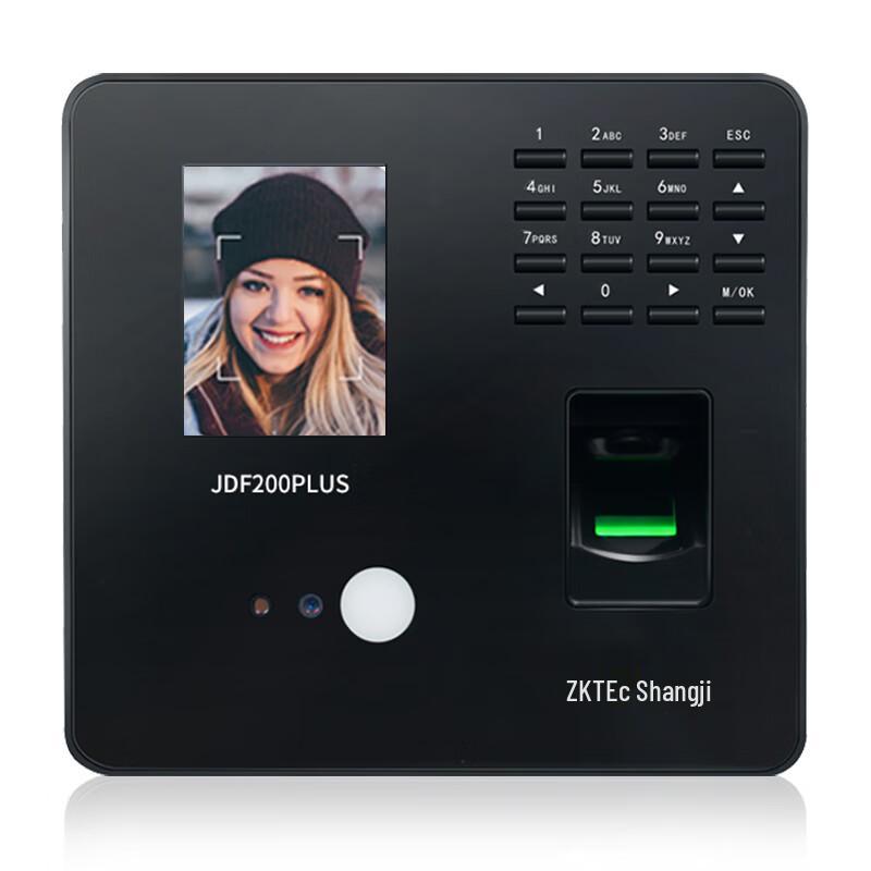 ZKTeco JDF200plus Dynamic Face & Fingerprint Time Attendance Machine