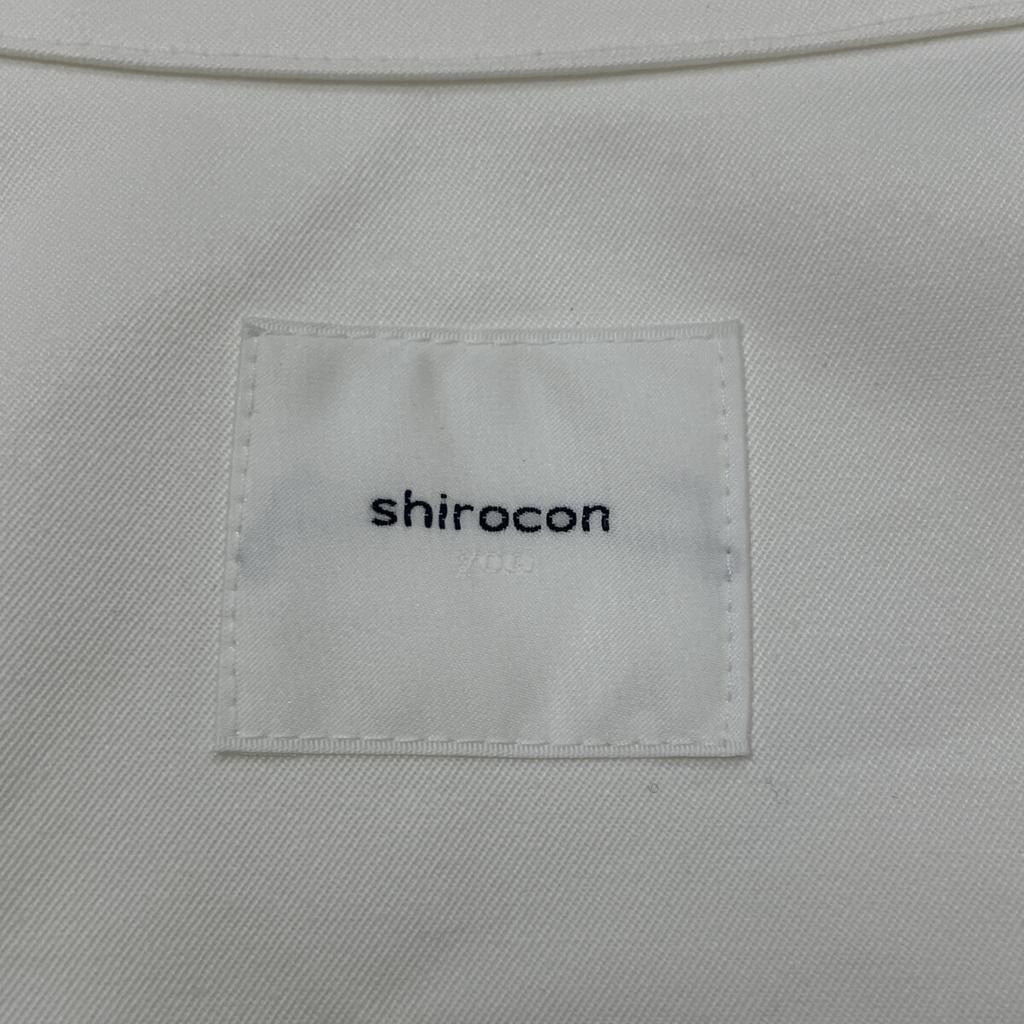 shirocon SC2225-001SP-2 White Savon Jacket Jacket 38 whiteUsed