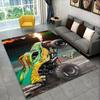 Cartoon Monster Truck Monster Jam Non-Slip Area Rug for Living Room,Bedroom,Playroom,Carpet Floor Mat Home Decor Rug  Room