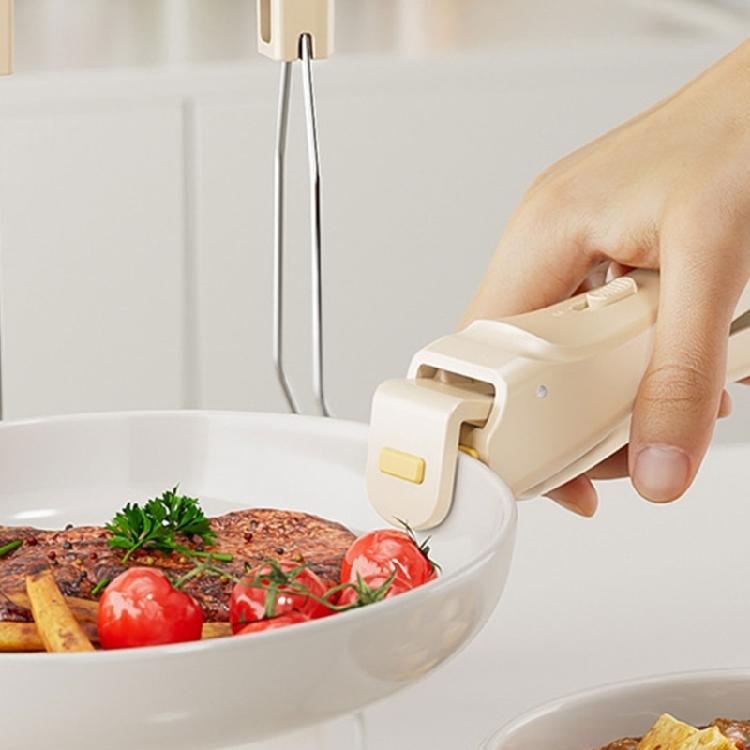 Ergonomic Kitchen Tongs With Scalding Proof Silicone Handle Kitchen Utensils For Baking Grilling And Serving