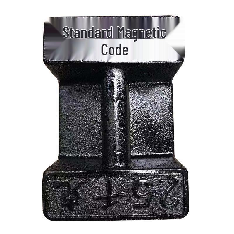Lock-Shaped Cast Iron Calibration Weight