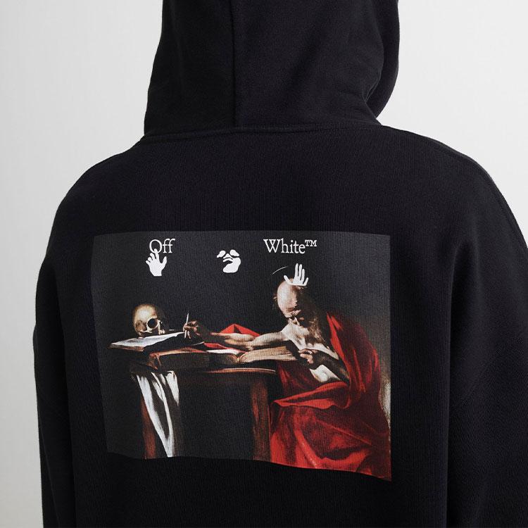 Off-White Hanorac Caravaggio Paint Over OMBB037C99FLE0041001