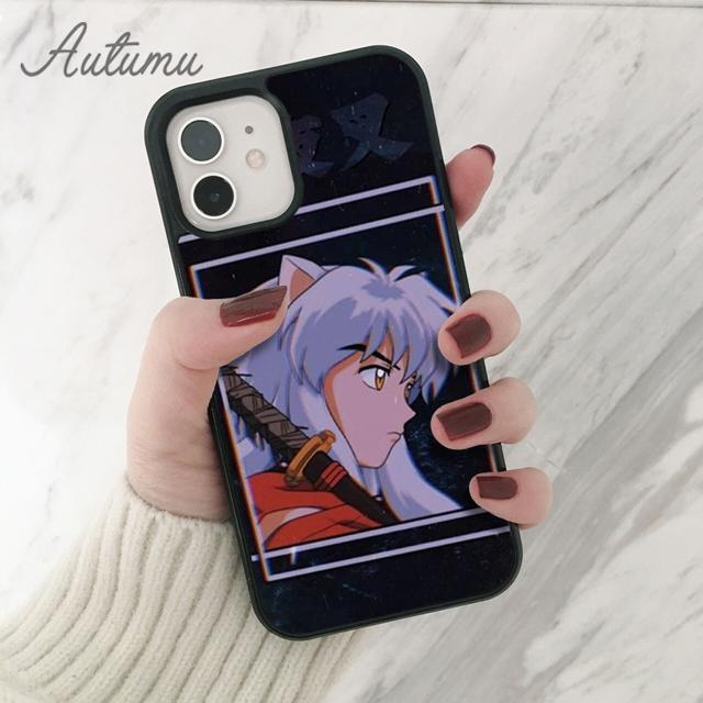 

Чехол для телефона Inuyasha Sesshoumaru Higurashi Kagome для iPhone 11 12 13 14 Pro Max mini XR XS SE 2020 7 8 Plus Galaxy S21 S22 Samsung S22ultra