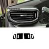 Console Side Outlet Vent Frame Cover 4* For Ford Explorer - Bright Black