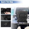 Car Spare Tire Trash Bag Outdoors Storage Bag Tailgate Trash Bag Tire Backpack