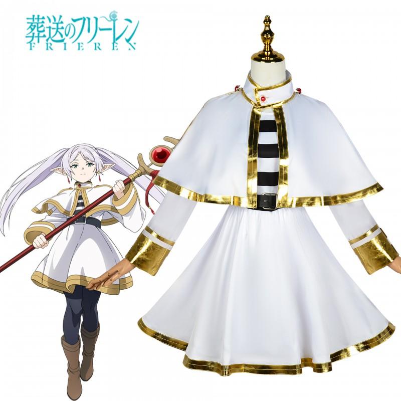 Frieren Cosplay Kostým Sada Himmel Heiter Oblečení Anime Sraz Roleplay