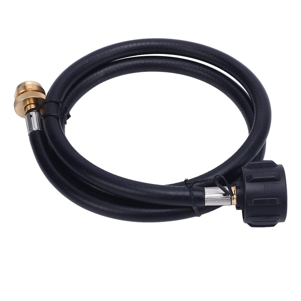 RV Gas Hose with QCC1 Connector Flexible Safe Connection 6FT Length Pigtail Hose for RV Van Trailer Gas Tank