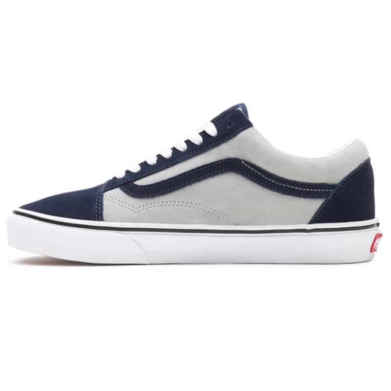 

Vans 2tone Suede Old Skool Grey Blue Vans VN0A3WKT4OV 35