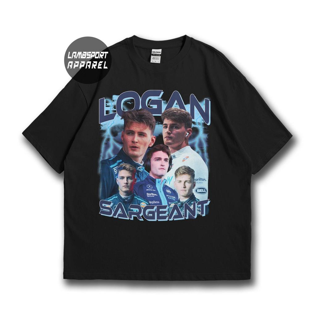 Logan Sargeant shirt, Williams Racing tee, F1 merch for fans, Formula 1 driver top