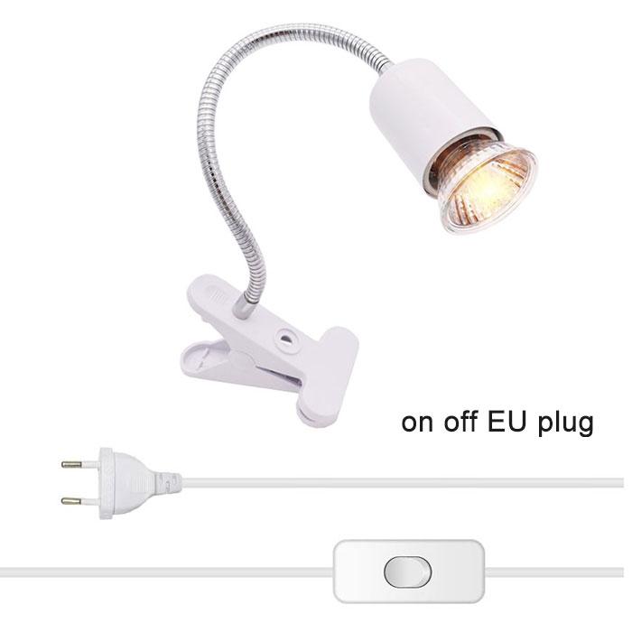 

Черный белый вставной зажим для рептилий нагревательная лампа регулируемая гусиная шея аквариум нагревательные лампы для черепах ящериц змей террариум 220V 50W bulb