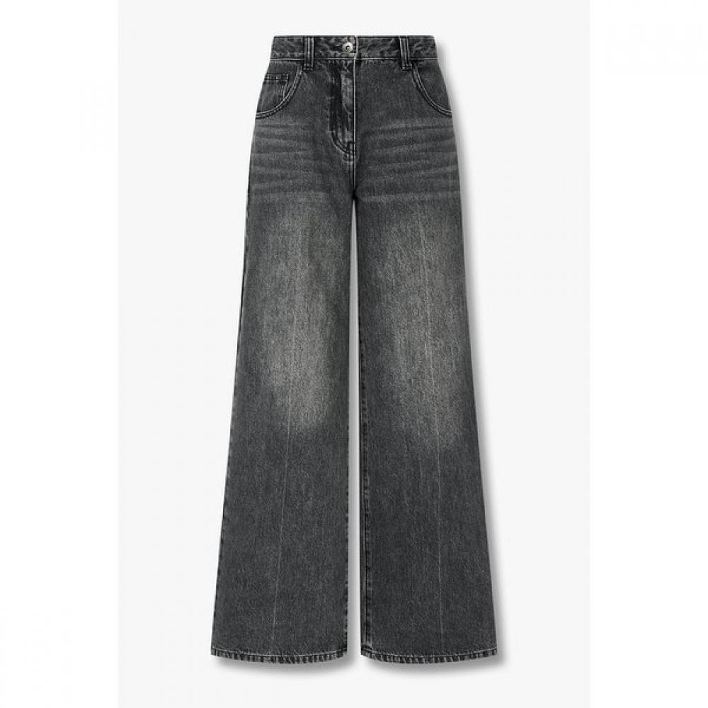 Vov Gangnam Exclusive Front Line Wide Denim Pants 7156155003