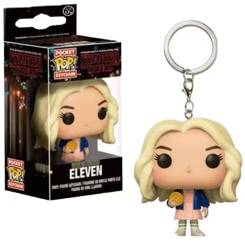 Stranger Things roztomilý klíčenka panenka na batoh taška přívěsek pro pár přívěsek klíčenky dárek