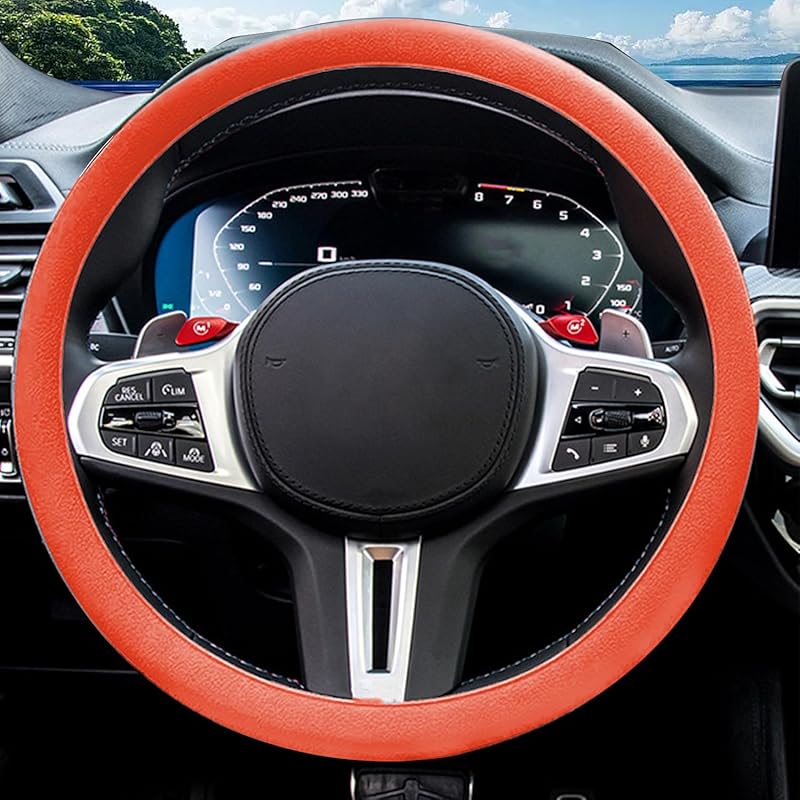 JDDRY Steering Wheel Cover, Universal Fit Protector - Silicone Car Steering Wheel Cover(Royal Blue,1PC)