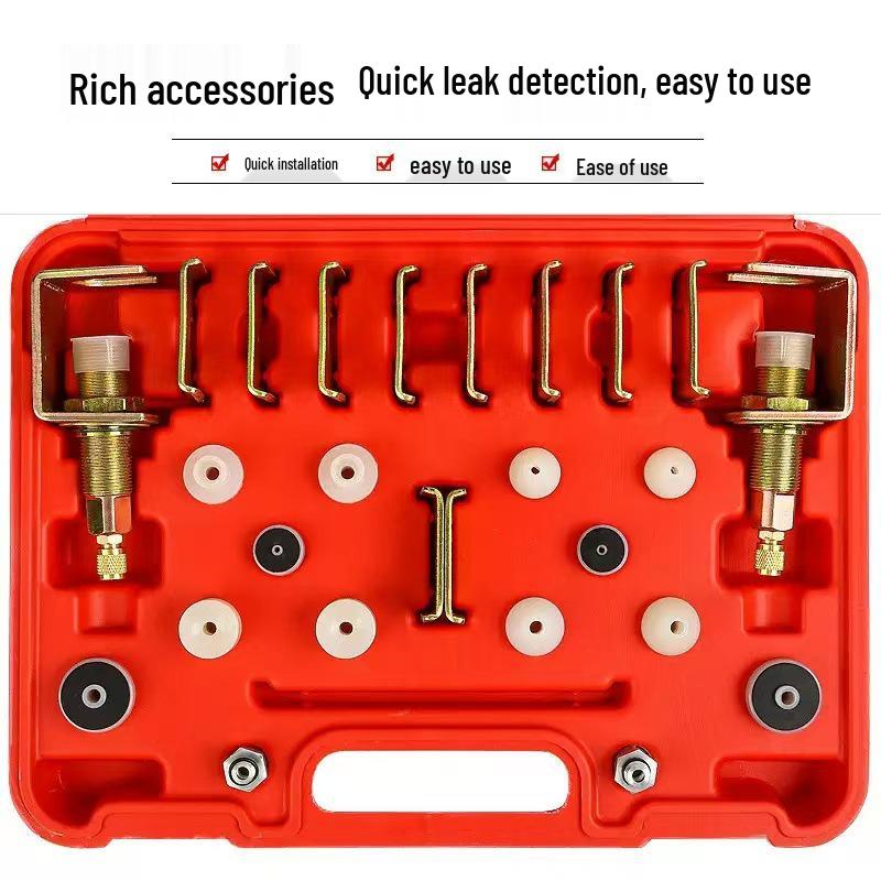 Universal Car A/C Leak Detection and Repair Tool - Aluminum-Plastic Pipe Sealant Plastic Version Car AC Leak Detection Tool
