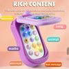 Cartoon Simulation Flip Phone Educational Music Phone Toy Toddler Education Early Voices Toys For Children'S Day Gifts