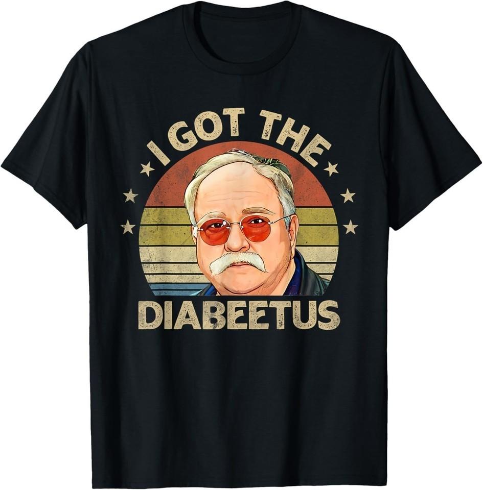 Retro I Got The Diabeetus Funny Diabetes Type 1 2 Awareness T-Shirt XL