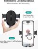 Car Vent Phone Holder with Auto-Lock - Universal Car Mount with One-Touch Release & Carbon Fiber Design