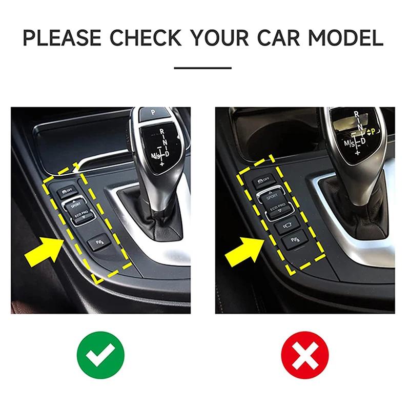 Carbon Fiber Style Dashboard Trim for BMW 3 4 Series 3GT F34 F30 F31 F32 F33 F36 2014-2018 320i Multimedia Panel Center Gear Shift Stick