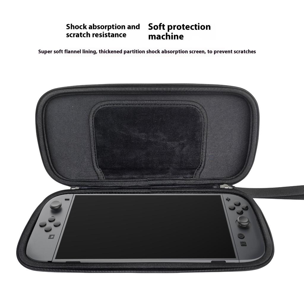 PGTECH GP-373 For Nintendo Switch 2 Console Carrying Case Zipper Protective Bag with Game Card Storage Interlayer