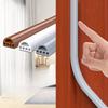 New 6M Silicone Rubber Weather Strip I/E/D Type Seal Strip for Doors Windows Self Adhesive Anti Collision Soundproof Waterproof
