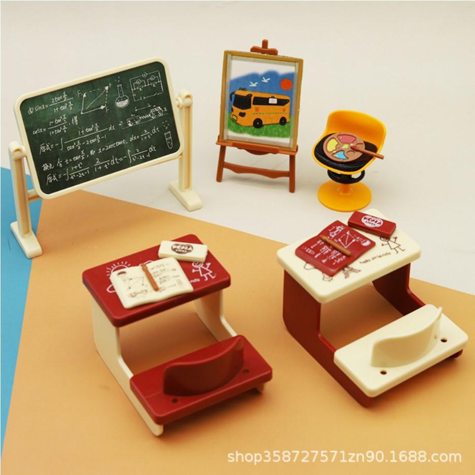 Play House Toy Simulation Mini Furniture Full Set Kitchen Doll House Miniature Food Play Scene Ornament Girl Model