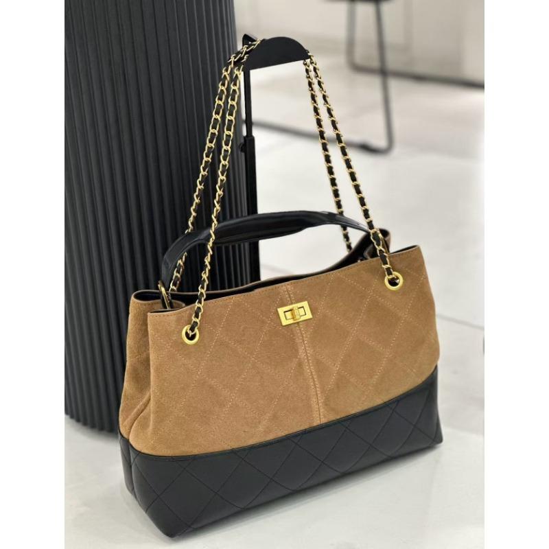Genuine Leather Women's Bag Diamond-shaped Chain Shoulder Bag Crossbody Bag Underarm Bag