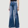 Summer 2025 Elegant Denim Mid-Waist Micro-Flare Women's Jeans