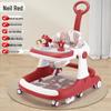 Adjustable Multifunctional Baby Walker for 6-18 Months - Anti-Rollover Design for Boys and Girls