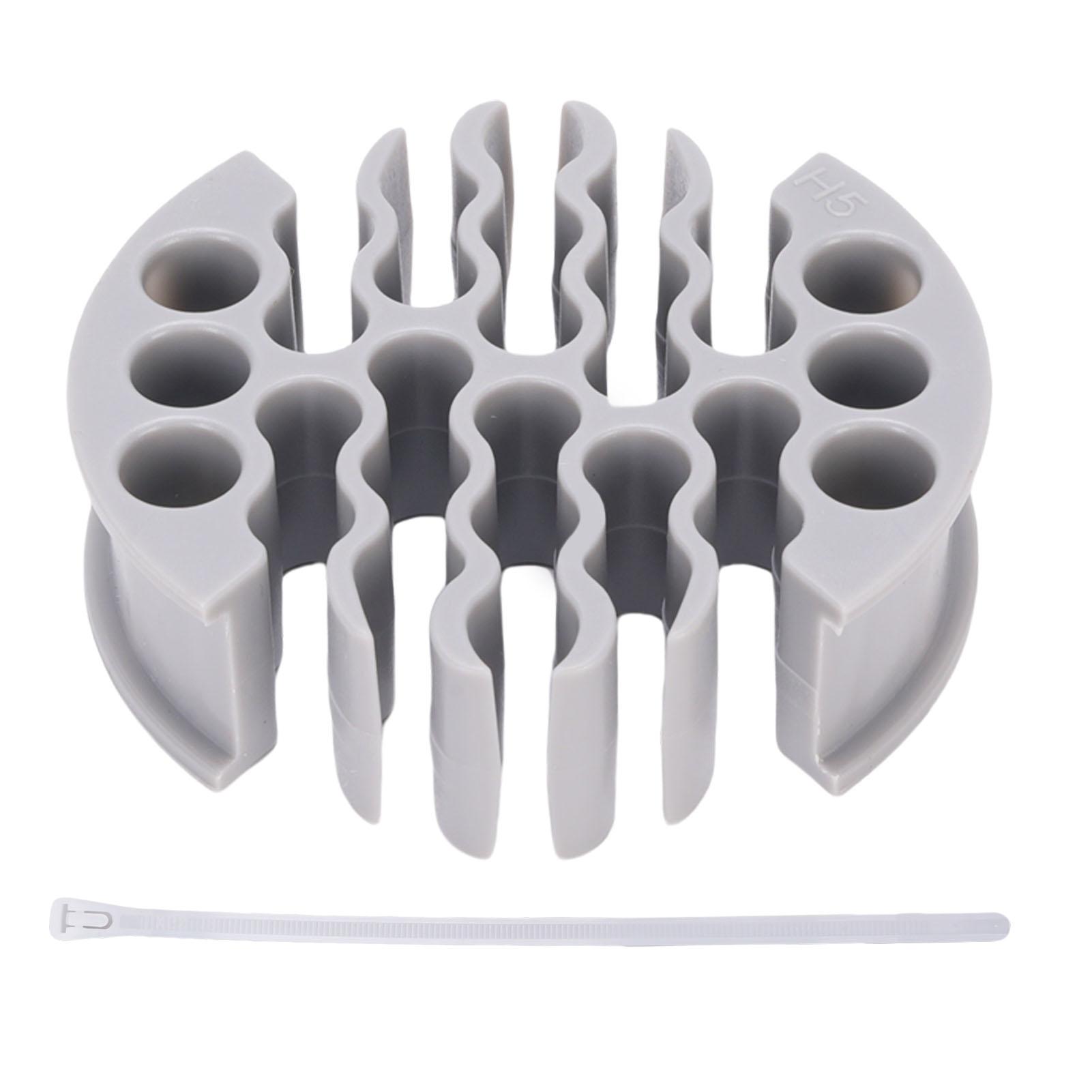 

Network Cable Organizer Ethernet Wire Arrangement Tool for CAT 5 CAT 5E CAT 6 Shielded Wires Gray сірий колір