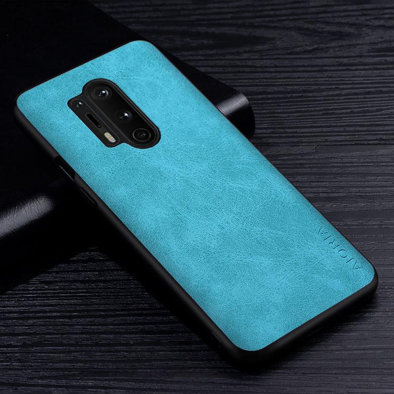 Premium PU Leathe Phone Case for Oneplus 8 8 Pro 8T Scratch-Resistant Solid Color Cover for Oneplus 8 Pro Case