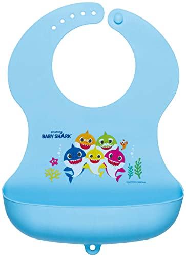 

Skater Children s Silicone Baby Shark Apron, 26 x 35cm (SBEP1)