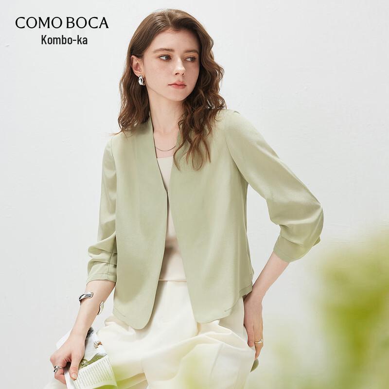 Komongboka Mulberry Silk Blazer Jacket XL
