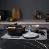 Two Counter Silicone Dish Drying Mats - Extra Large, 24" X 18" (61 X 45.7cm) - Set of 2 Flexible Rubber Drying Mats, Heat-Resistant Silicone Trivets,