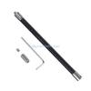 R6FF Lightweight 14mm Carbon Fiber Extension Rod Stainless Steel Connector 1/4inch