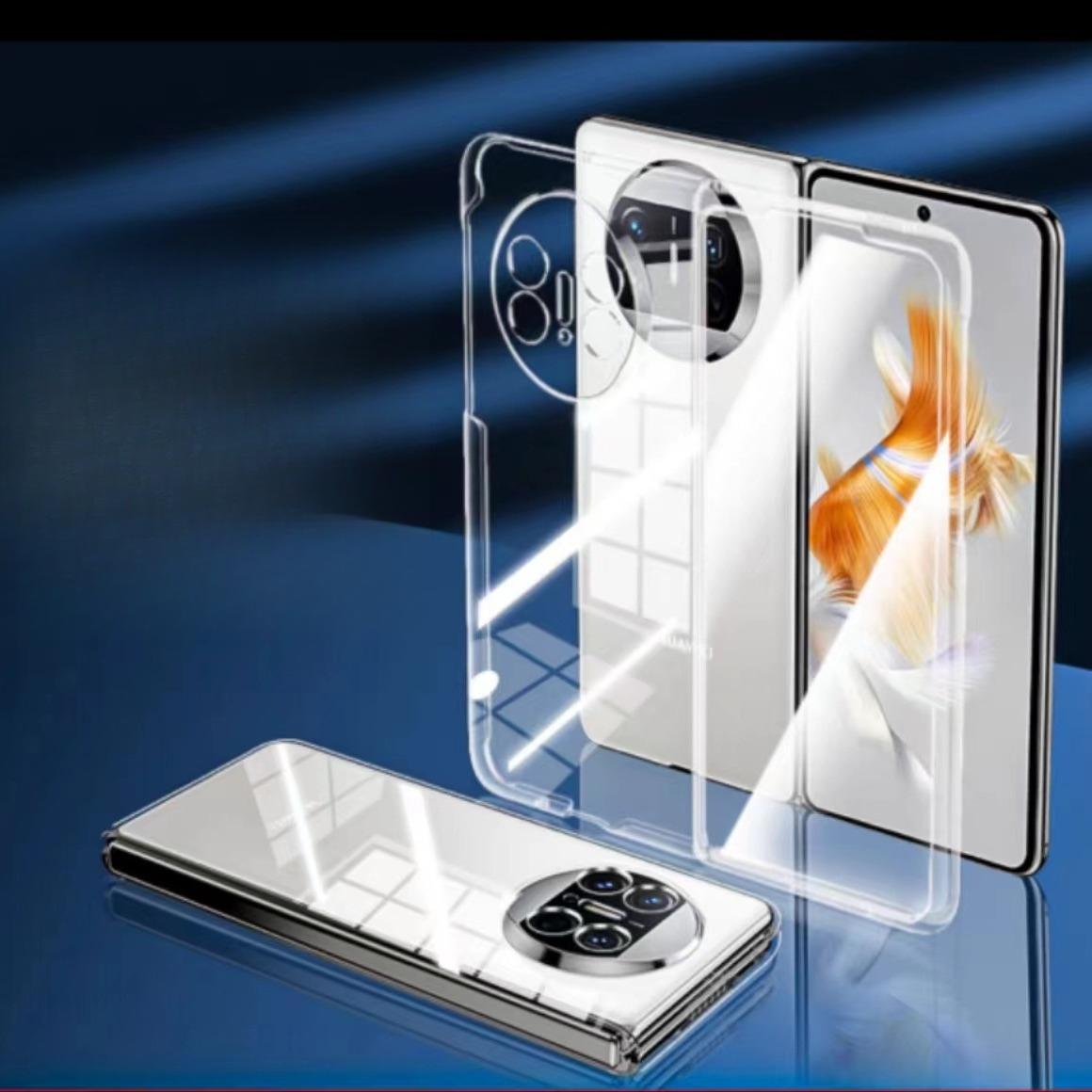 

Подходит для чехла для телефона Huawei Matex6, Прозрачная жесткая оболочка, Складной экран MATEX5, Защита от падений и простой защитный чехол для Matex3 HUAWEI matex2 прозрачный