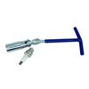 Kehong T-Type Universal Spark Plug Socket Wrench with Extended Handle for Cars and Motorcycles, 16mm.