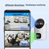 Qiaoan 5MP Dual-Lens Full-Color PTZ WiFi Home Security Camera (CN version)