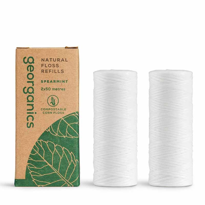 

Georganics Natural Floss Refill - Spearmint