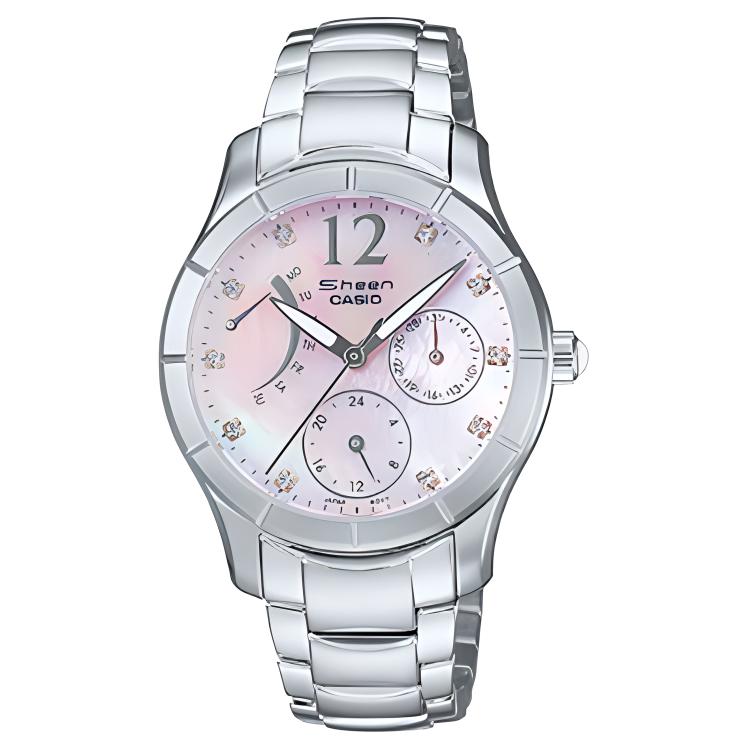 CASIO Women s SHEEN Pink Watch SHN-3014DP-4A SHN-3014DP-4A