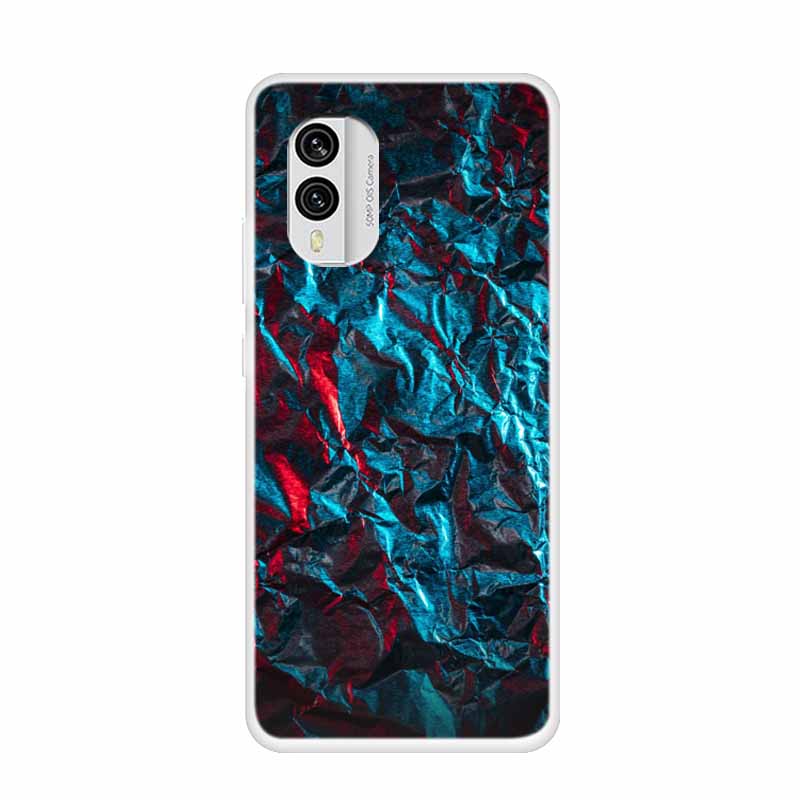 For Nokia X30 5G Case C31 C20 C10 Clear Marble TPU Soft Silicone Print Cover for NOKIA C31 X 30 Transparent Para On for NokiaX30