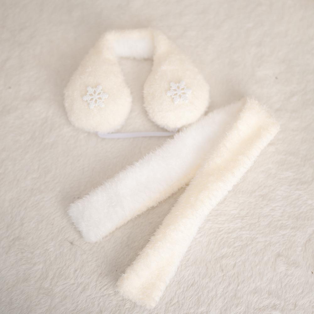 24cm Mia Autumn/Winter Silicone Doll with Ear Muffs & Scarf Outfit