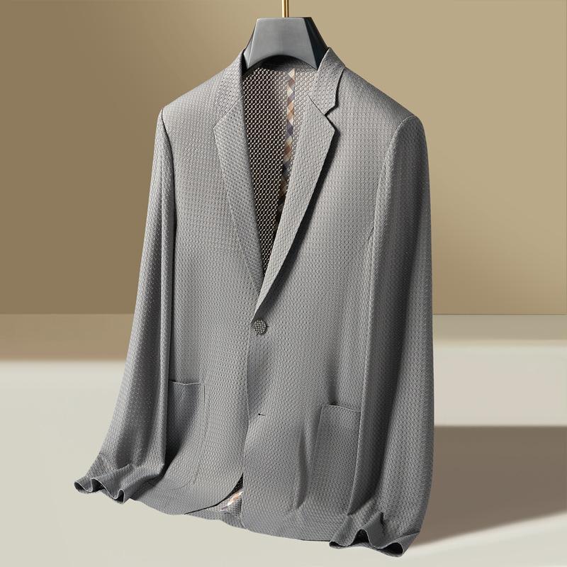 Spring and Summer New Suits, Sunscreen Suits, Men's Advanced Sense of Slim-fitting and Versatile Jackets