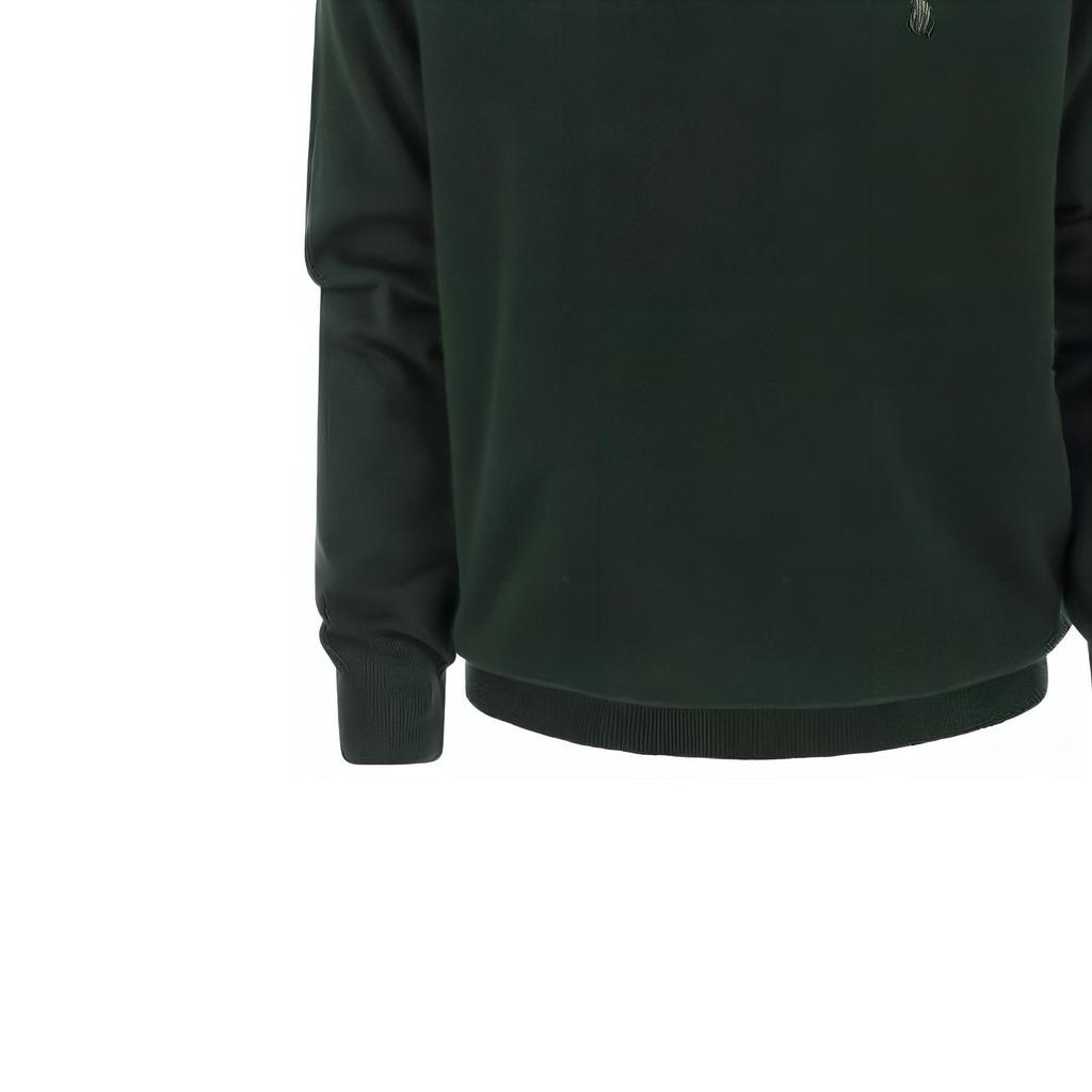 Polo Ralph Lauren Solid Logo Embroidered Casual Crew Neck Sweater Men Sweater Dark-Green 710876714002