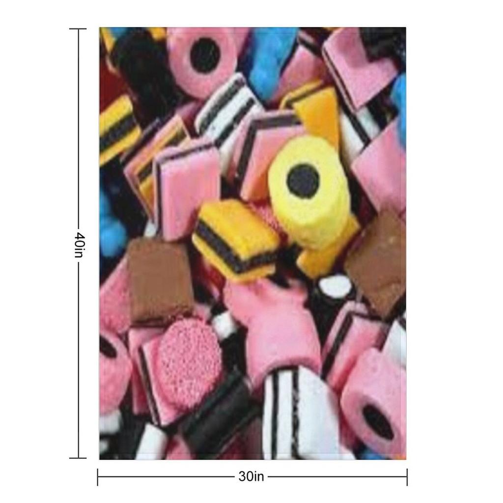 liquorice allsorts Throw Blanket Beach Beautifuls Baby Luxury Brand Blankets