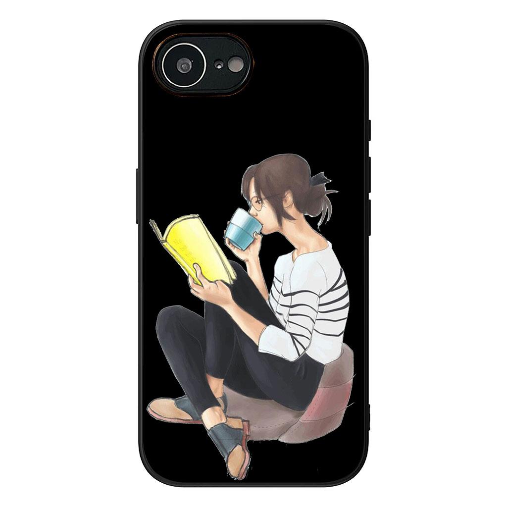 OK But First Coffee Book Christmas Cover for Samsung Galaxy A56 A26 A36 A10 A20 A30 A31 A32 A50 A51 A52 A53 A33 A12 A14 Case