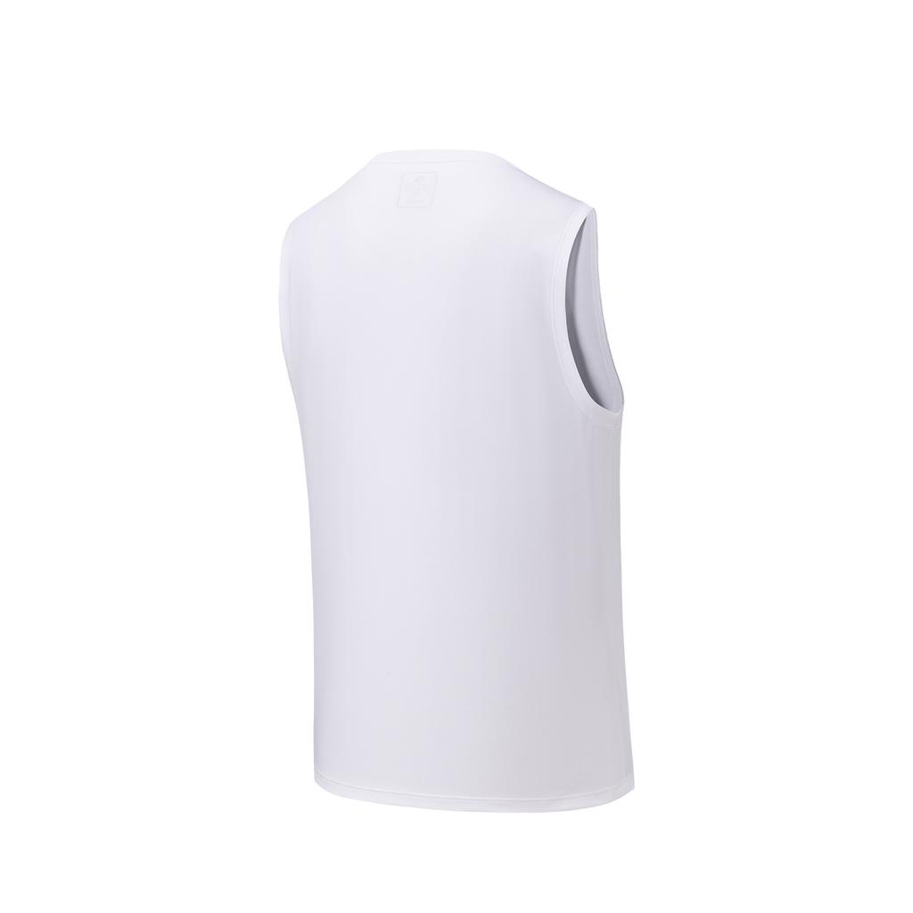 Anta Training Series Knit Vest Summer 2026 Men tops Pure-White 952627119-5