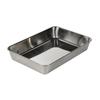 TAKAGI Stainless Steel Rectangular Tray, 6-piece Set, 11L Capacity, Stainless Steel, Silver, for