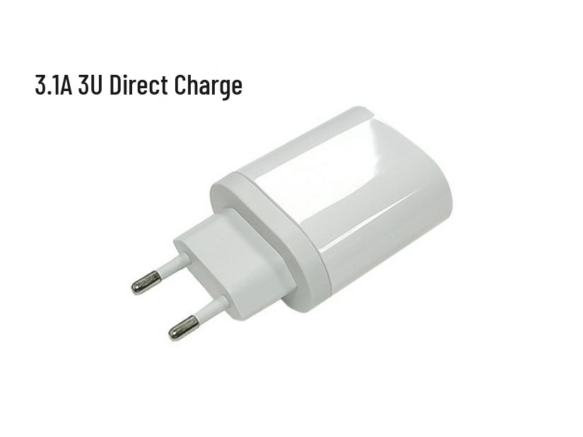 CE-Certified 5V3A Multi-Port 3-USB Fast Charger for Mobile & Tablets